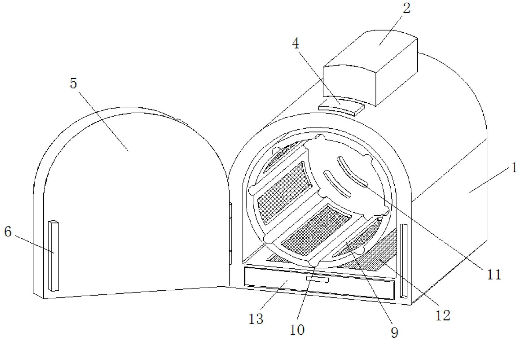 一种线路板生产用烘干装置专利图