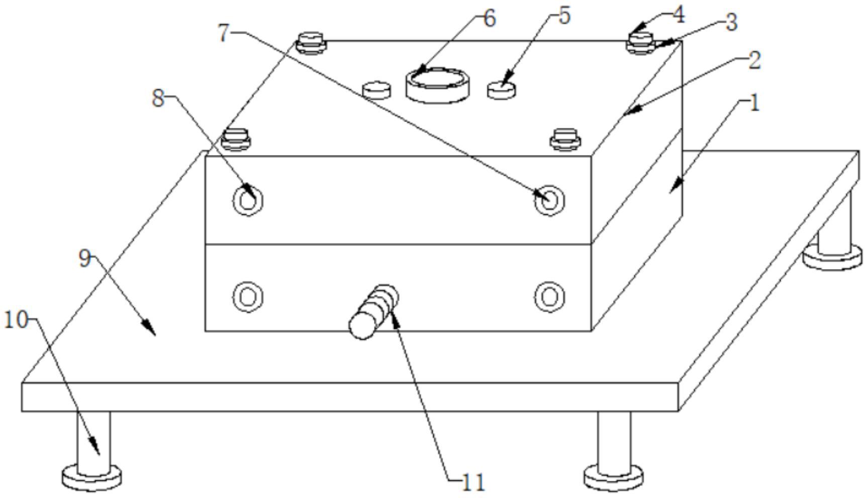 一种abs材质零部件制作模具专利图