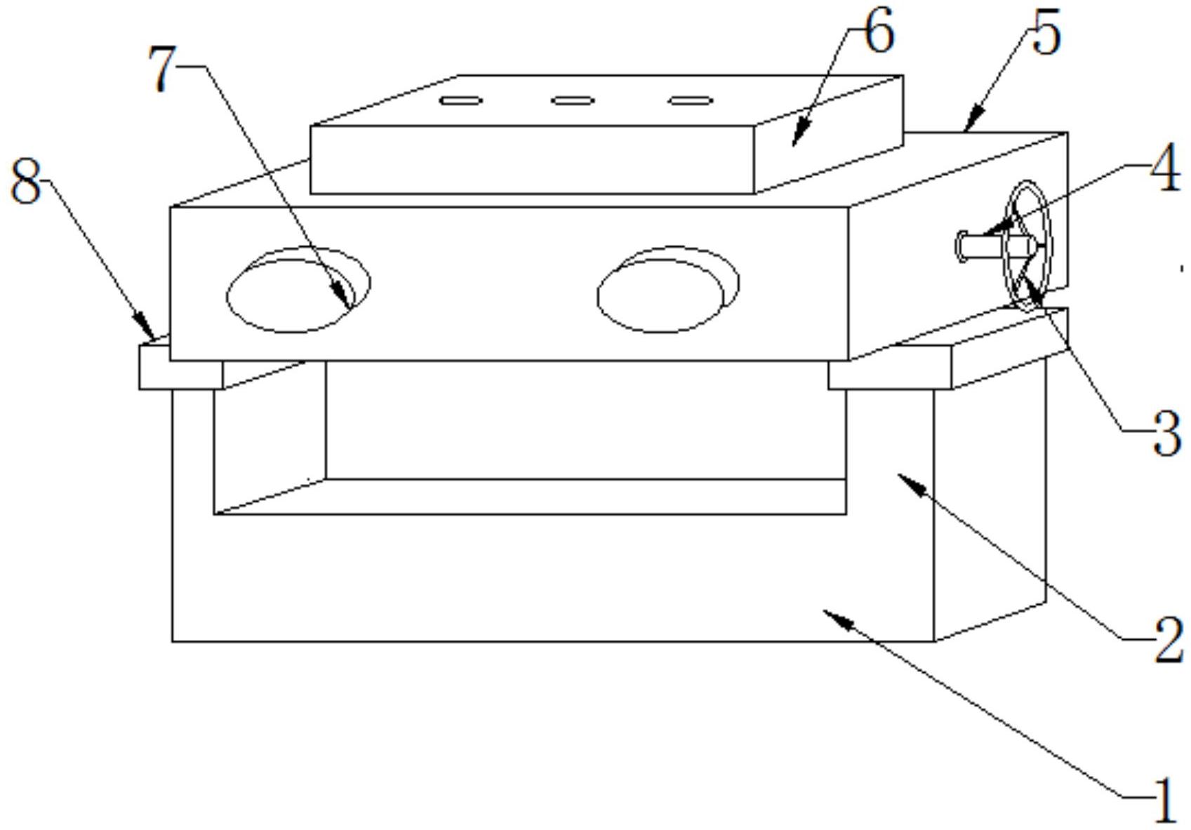 一种PP材质管道涂层烘干硬化装置专利图