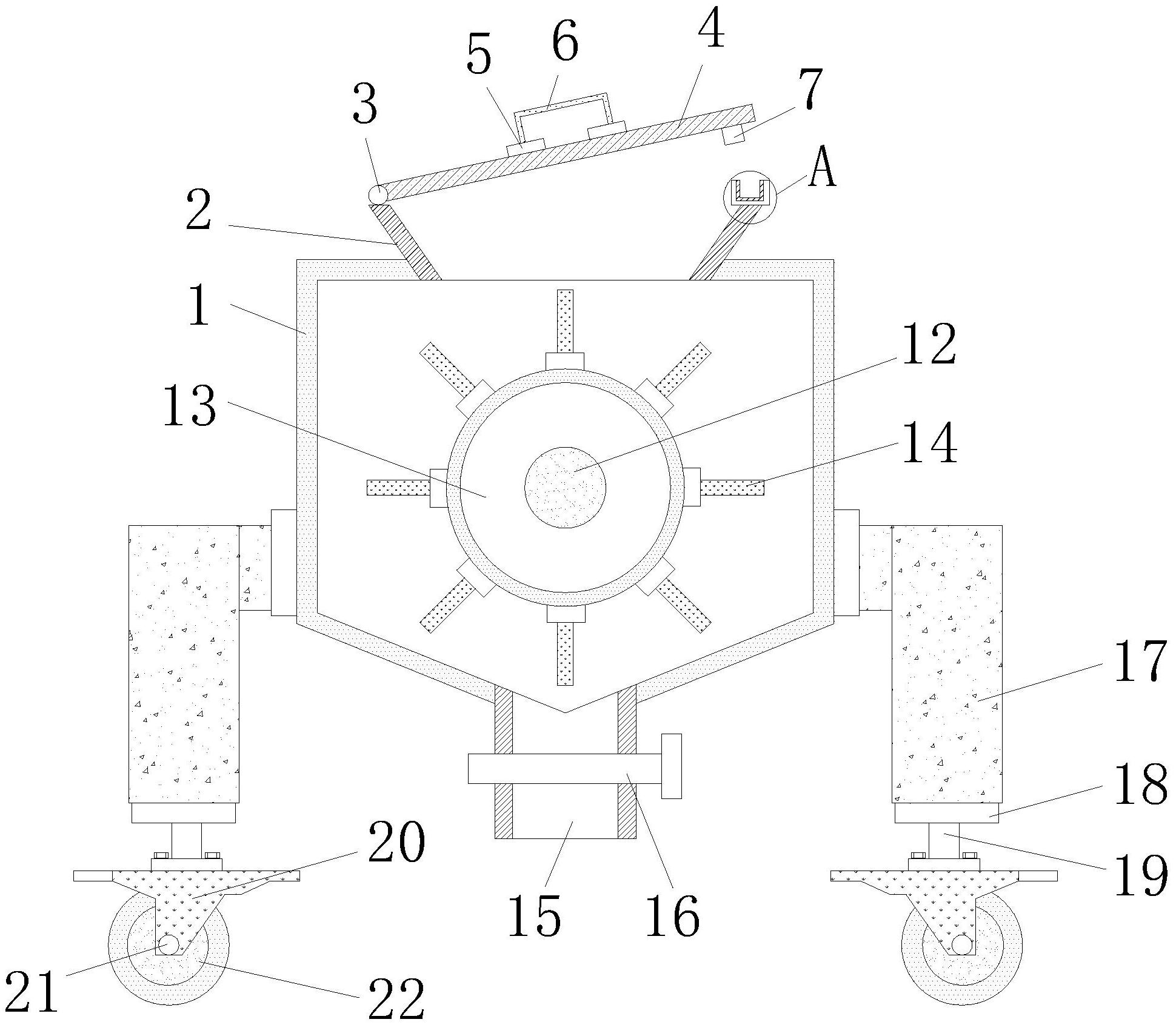 一种纺织业加工用染料混合装置专利图