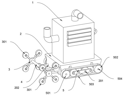 一种便携式废气处理装置专利图