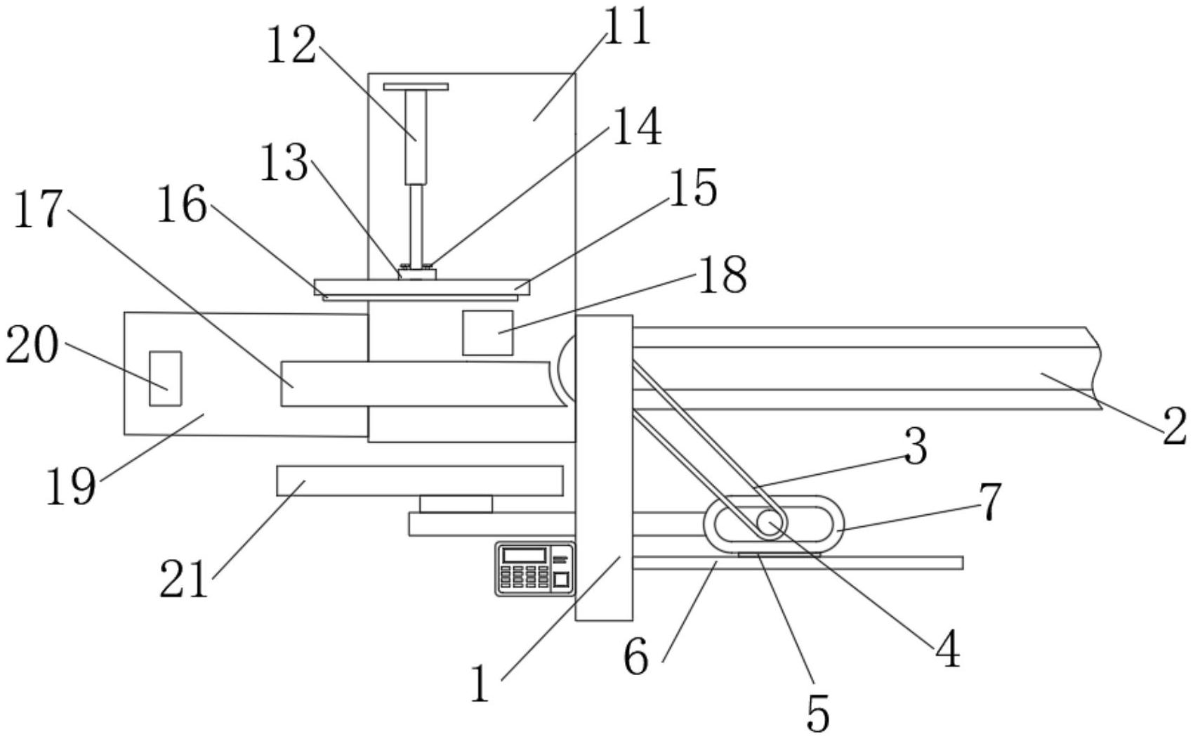 一种纸张定型剪裁装置专利图