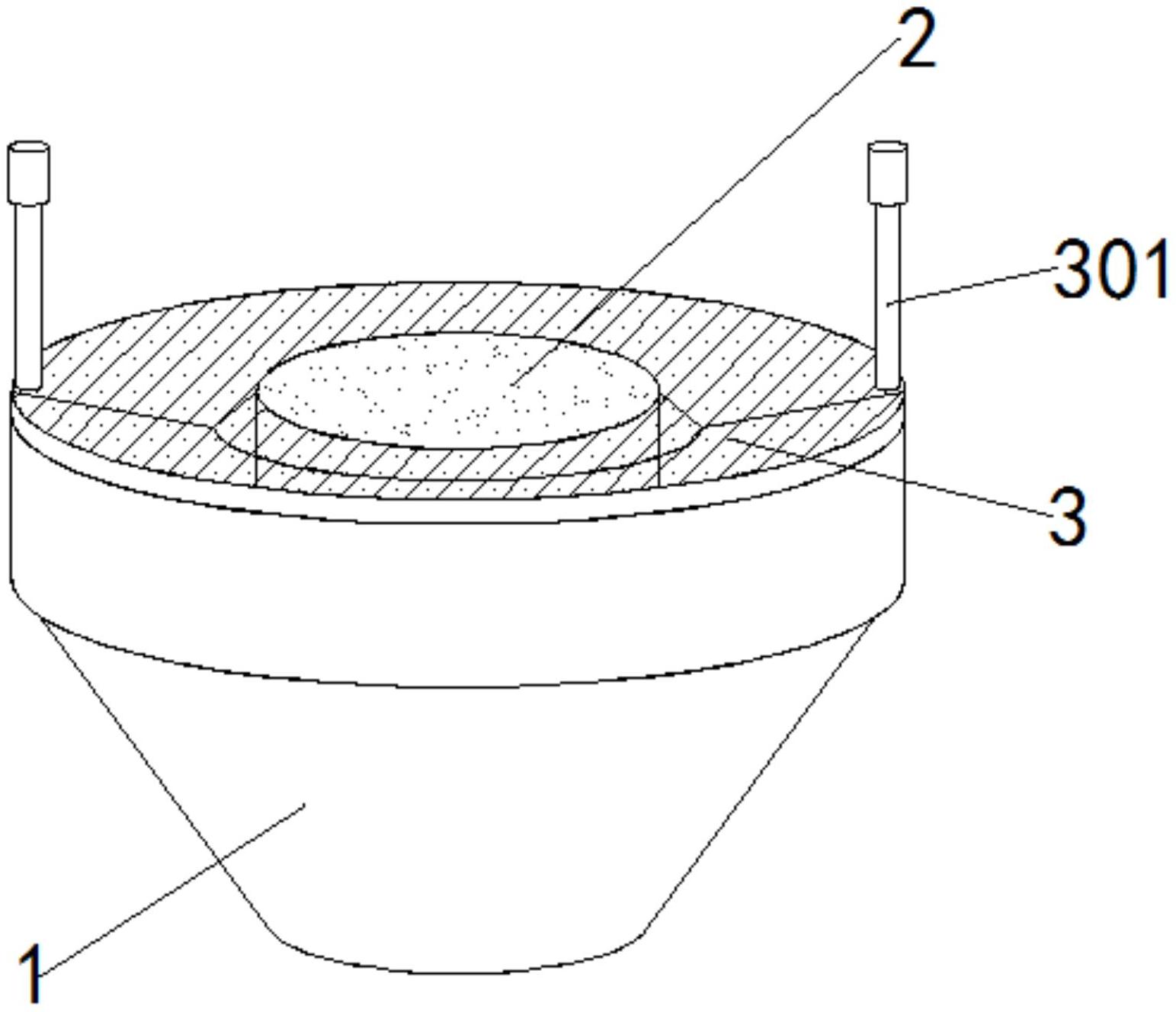 一种浴室污水过滤辅助结构专利图