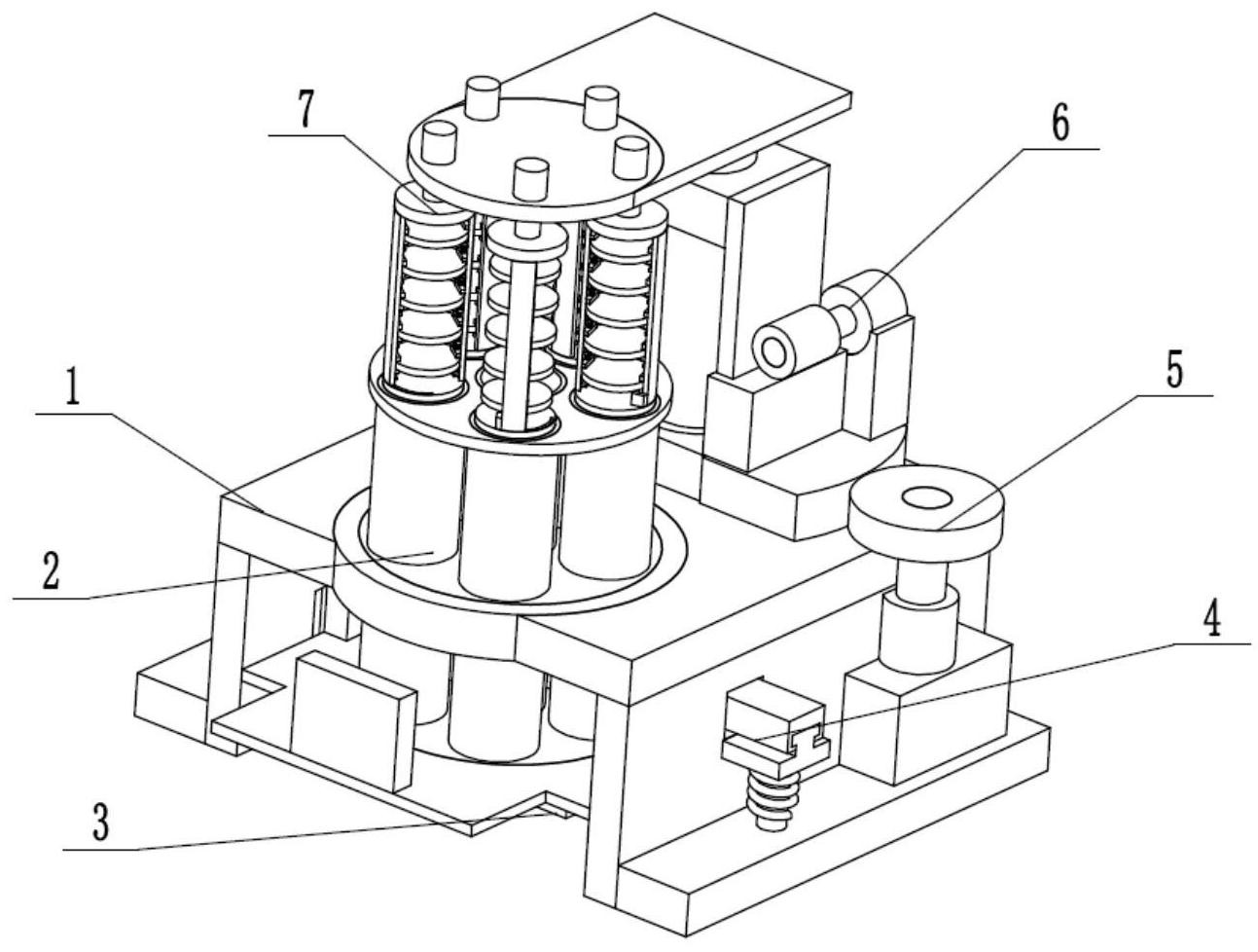 一种工业镜片加工超声波清洗系统专利图