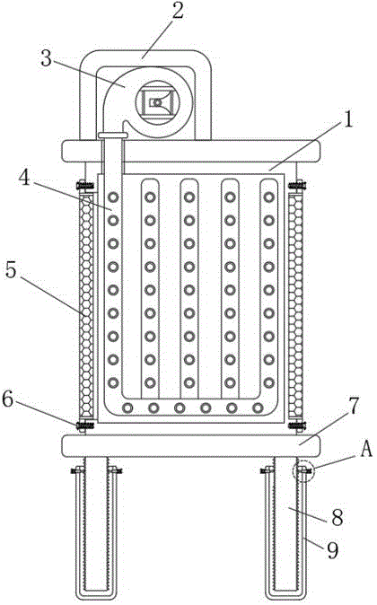 一种电气设备的散热装置专利图