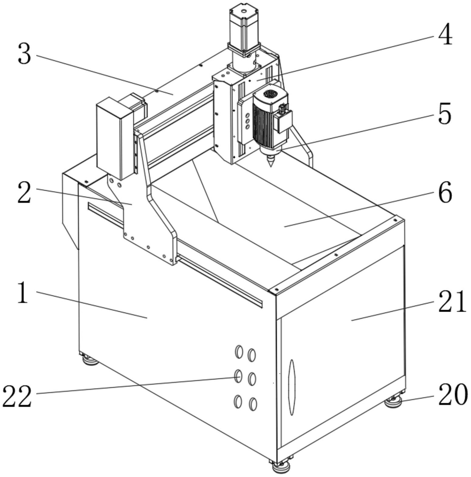 一种玩具加工用的钻孔装置专利图