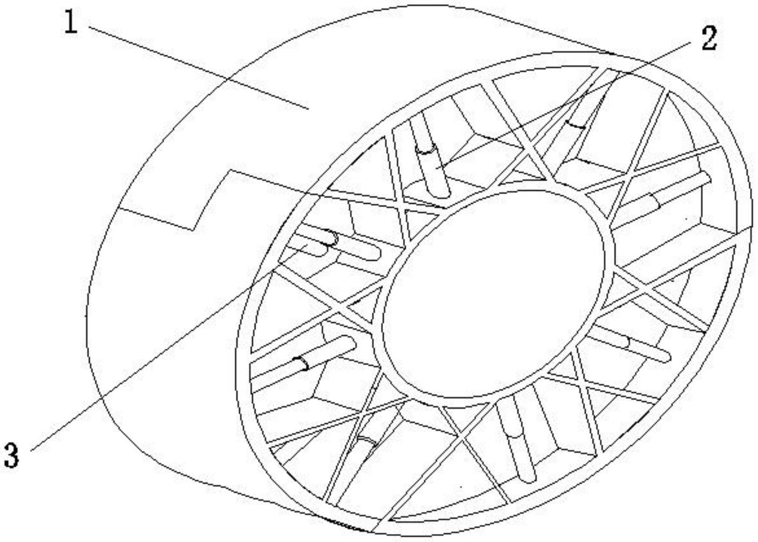 一种装有支撑体的轮胎结构专利图