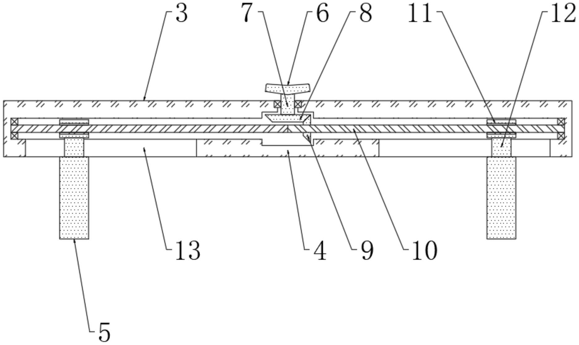 一种楼梯施工用模板紧固装置专利图