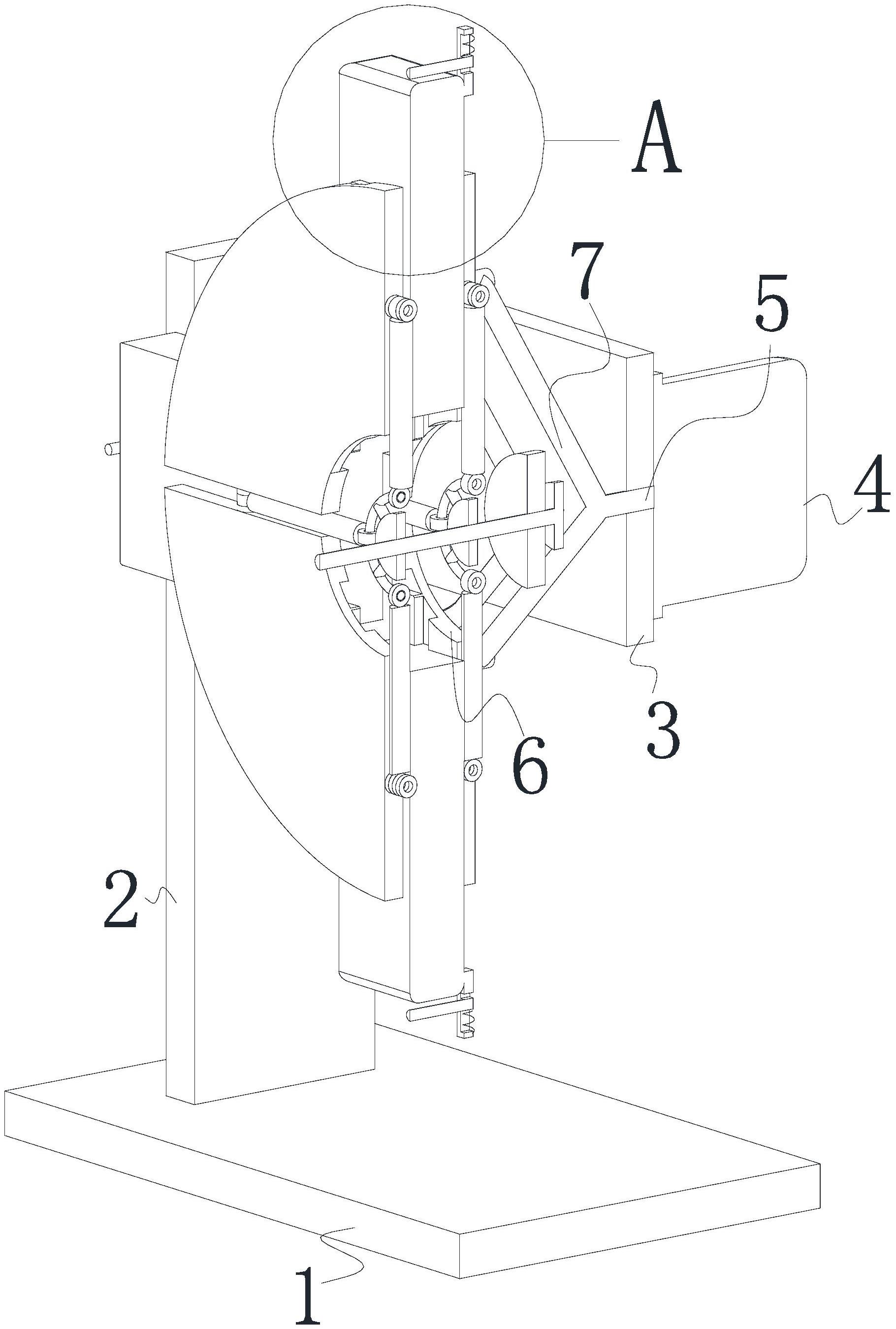 一种橡胶管道整径装置专利图
