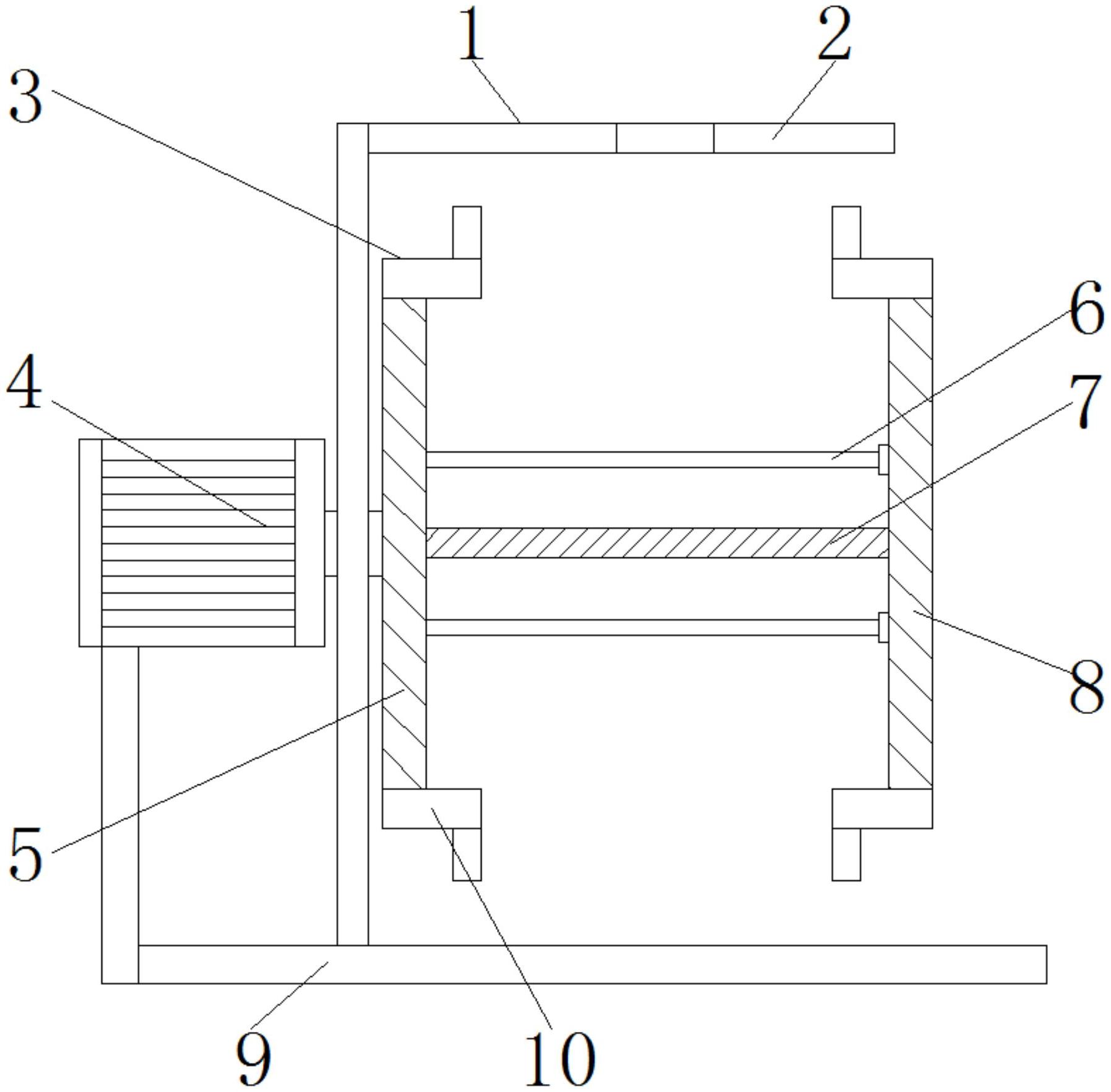 一种电缆生产用防脱线卷线机专利图