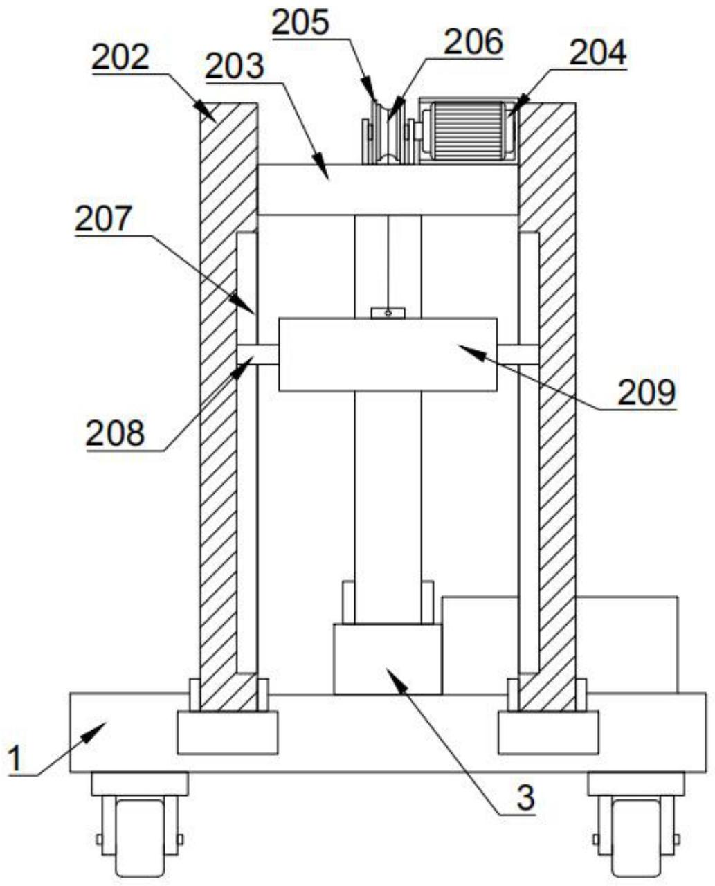 一种建筑工程用快速打桩设备专利图