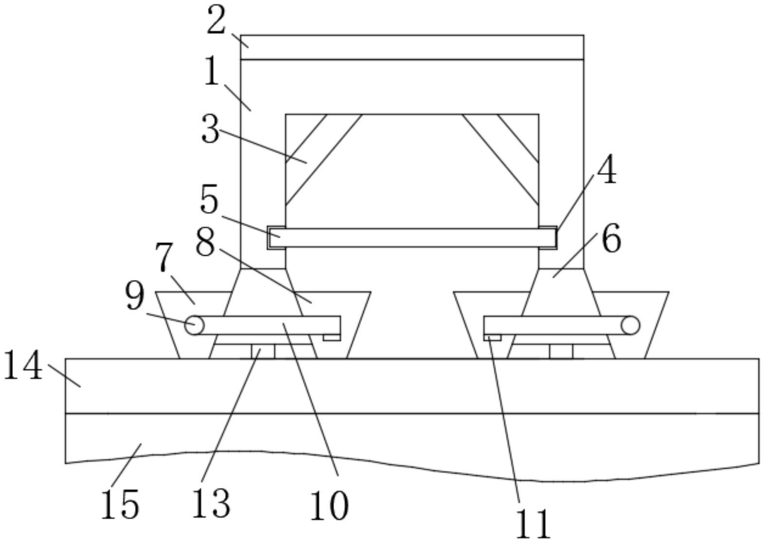 一种工程机械用箱体结构件专利图