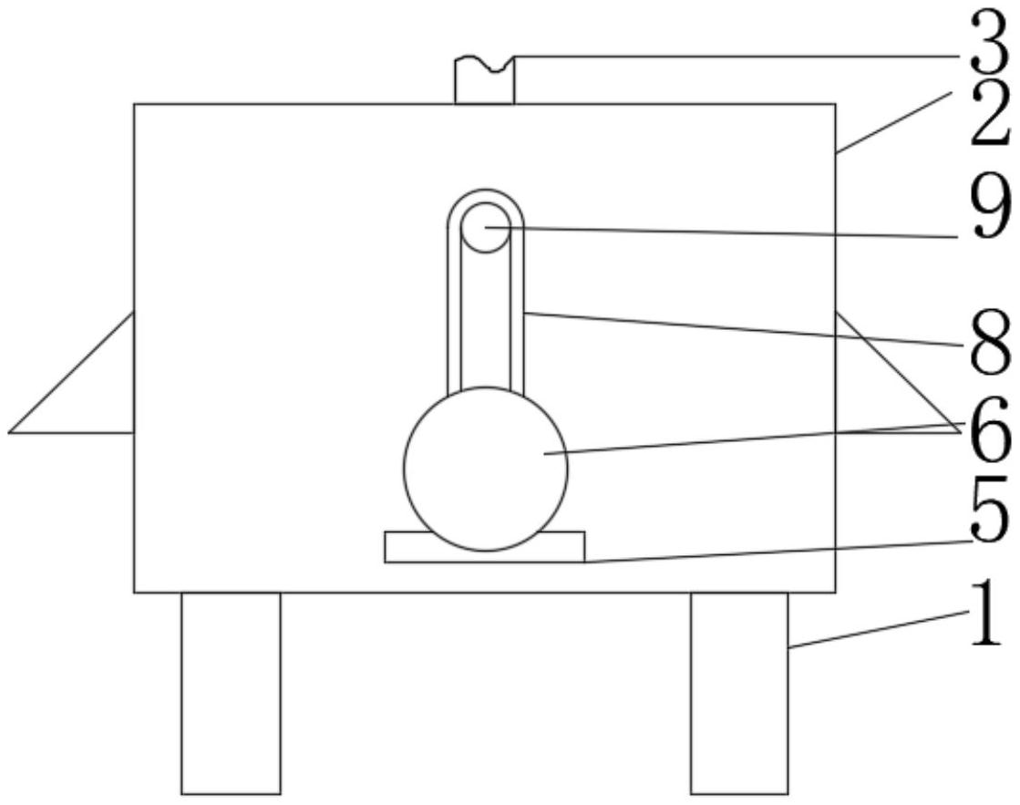 一种五金制品润滑防锈装置专利图