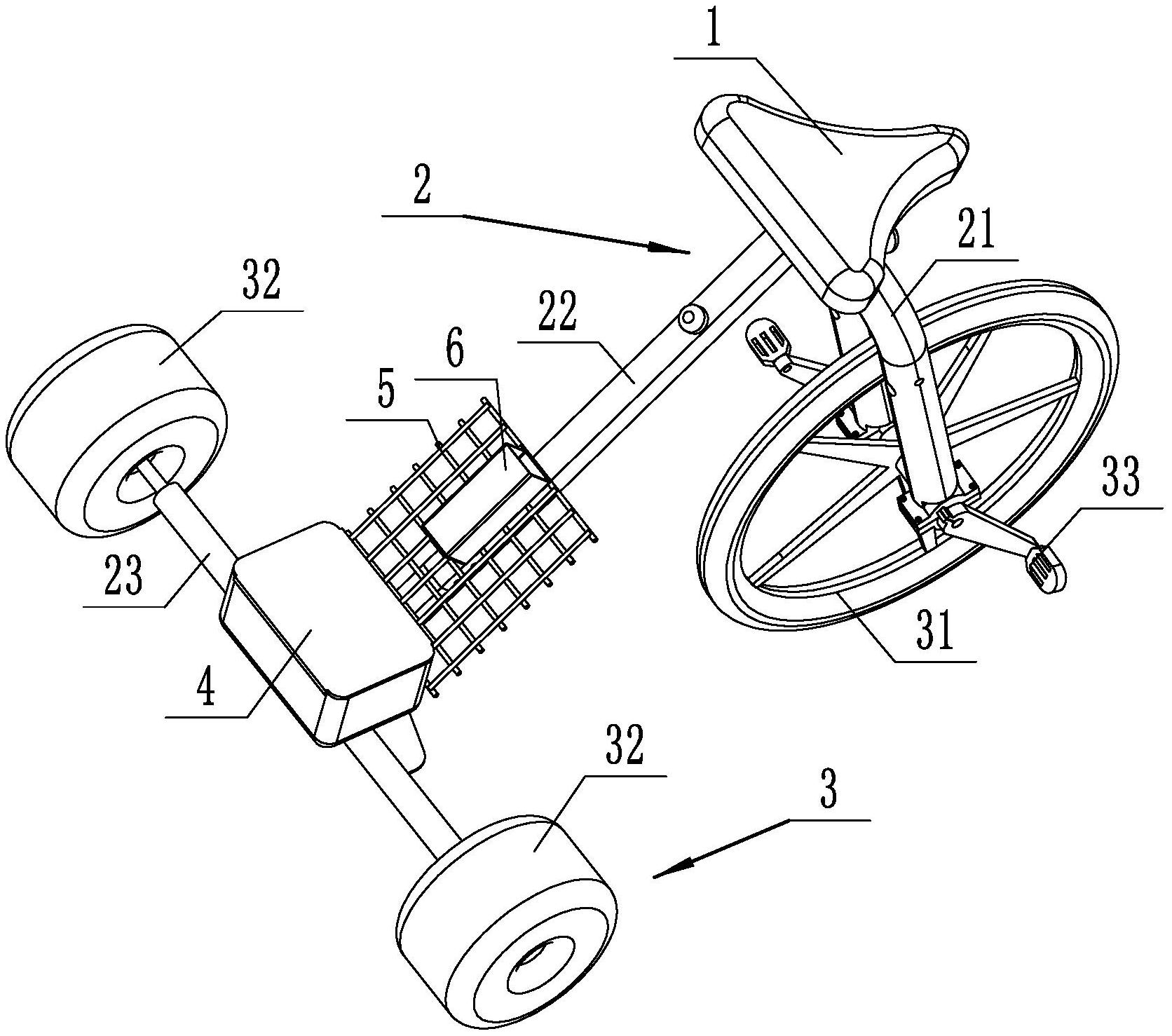 一种玩具三轮车专利图