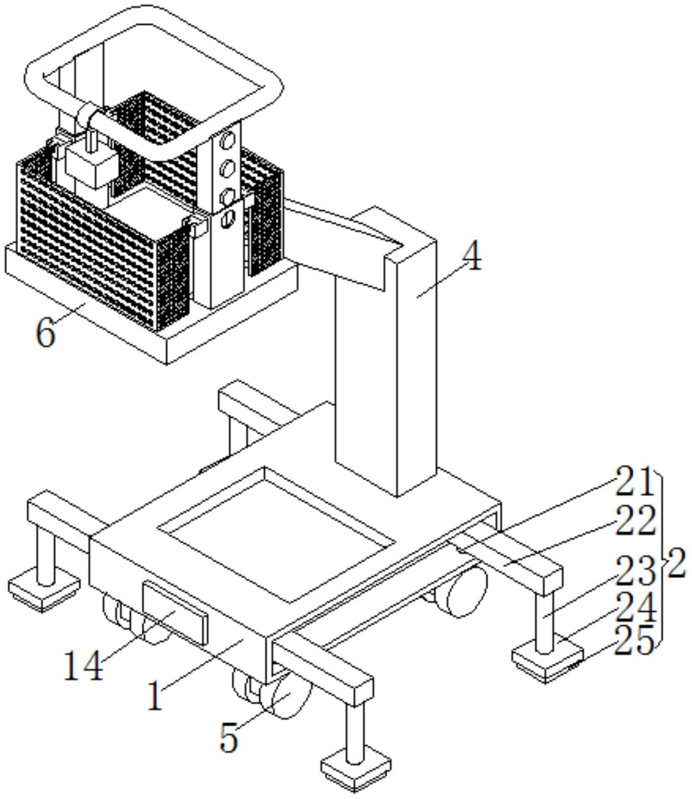 一种具有移动功能的升降机专利图
