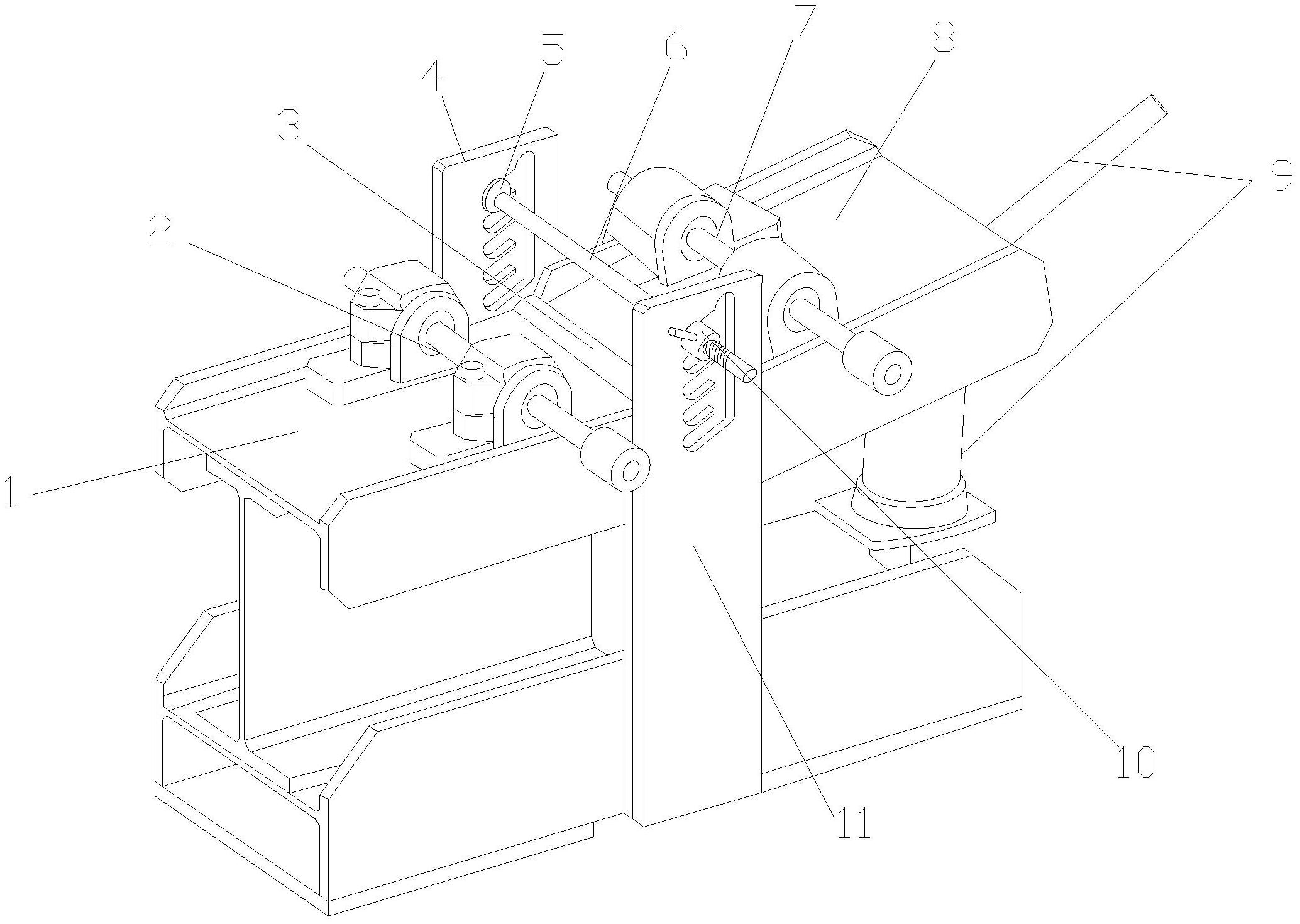 一种手动直板折弯机专利图