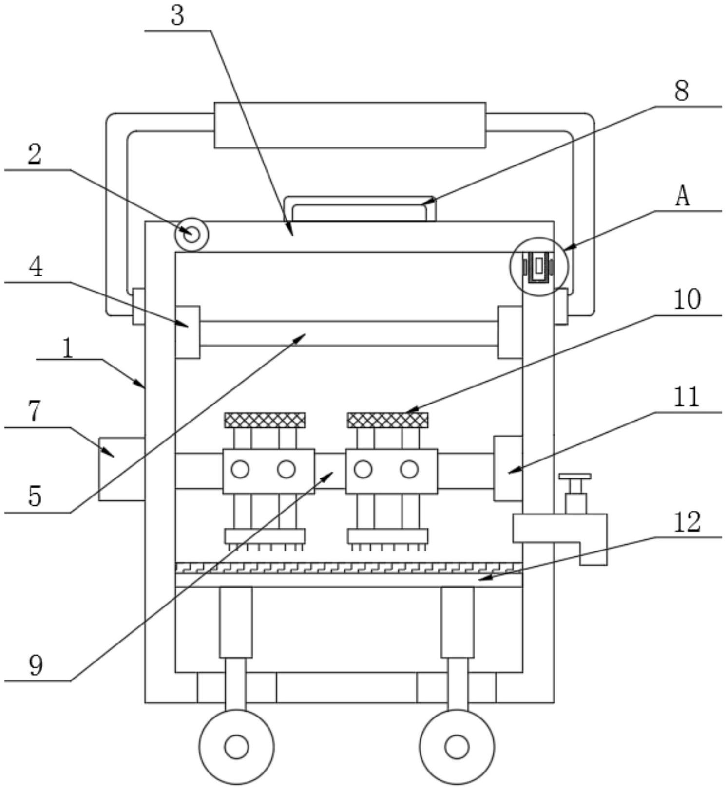 一种纺织印花机生产加工用的染料缸专利图