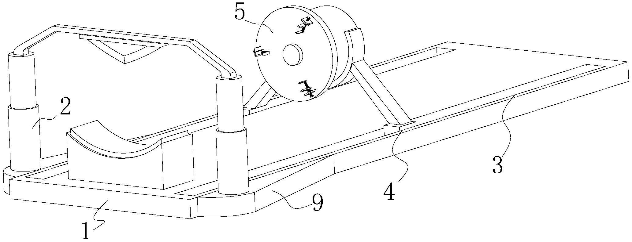 一种橡胶管道加工用切割装置专利图