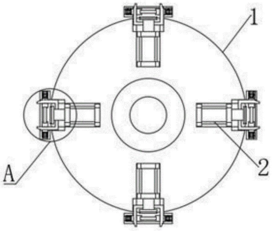 一种高分子橡胶轮胎半成品加强筋线贴合装置专利图