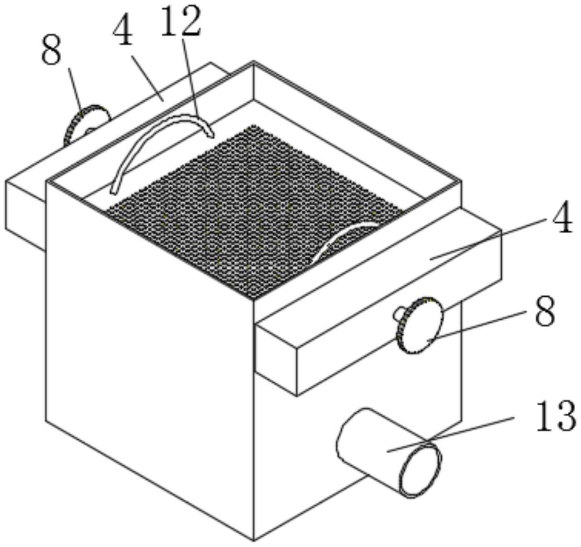 一种数控机床冷却水箱结构专利图