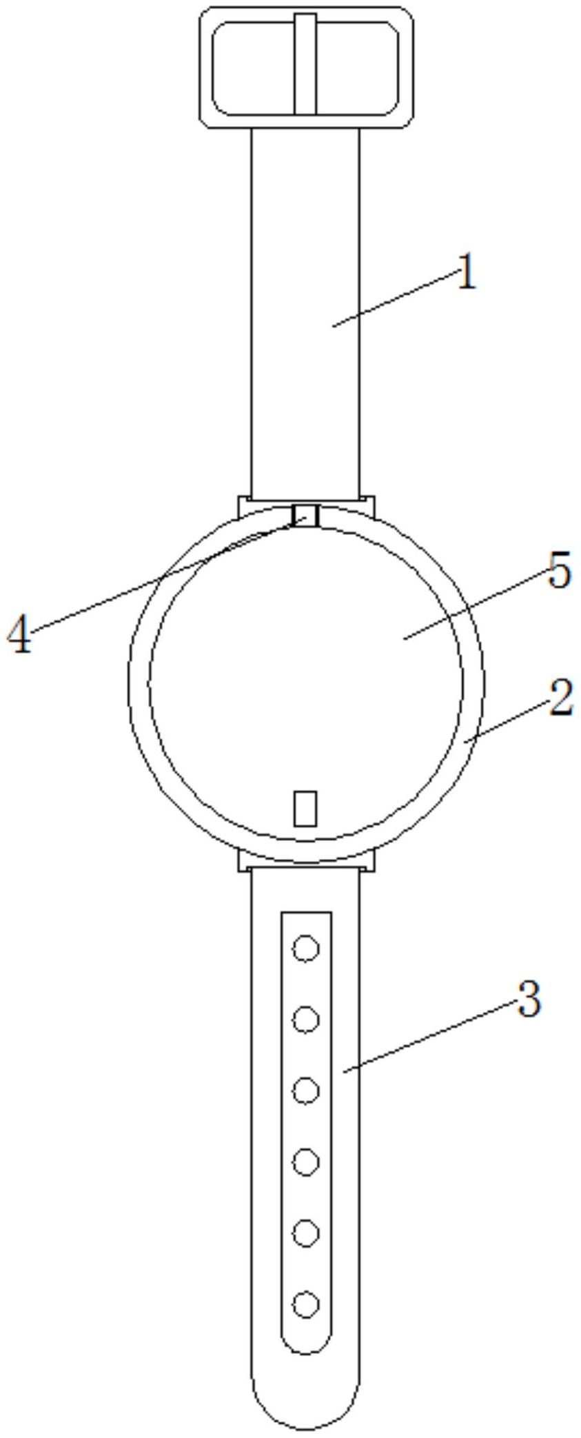 一种腕带式电子信息产品专利图