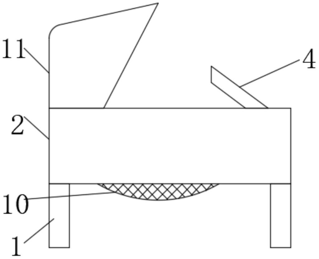 一种纺织用纺织机纺织尘收集装置专利图