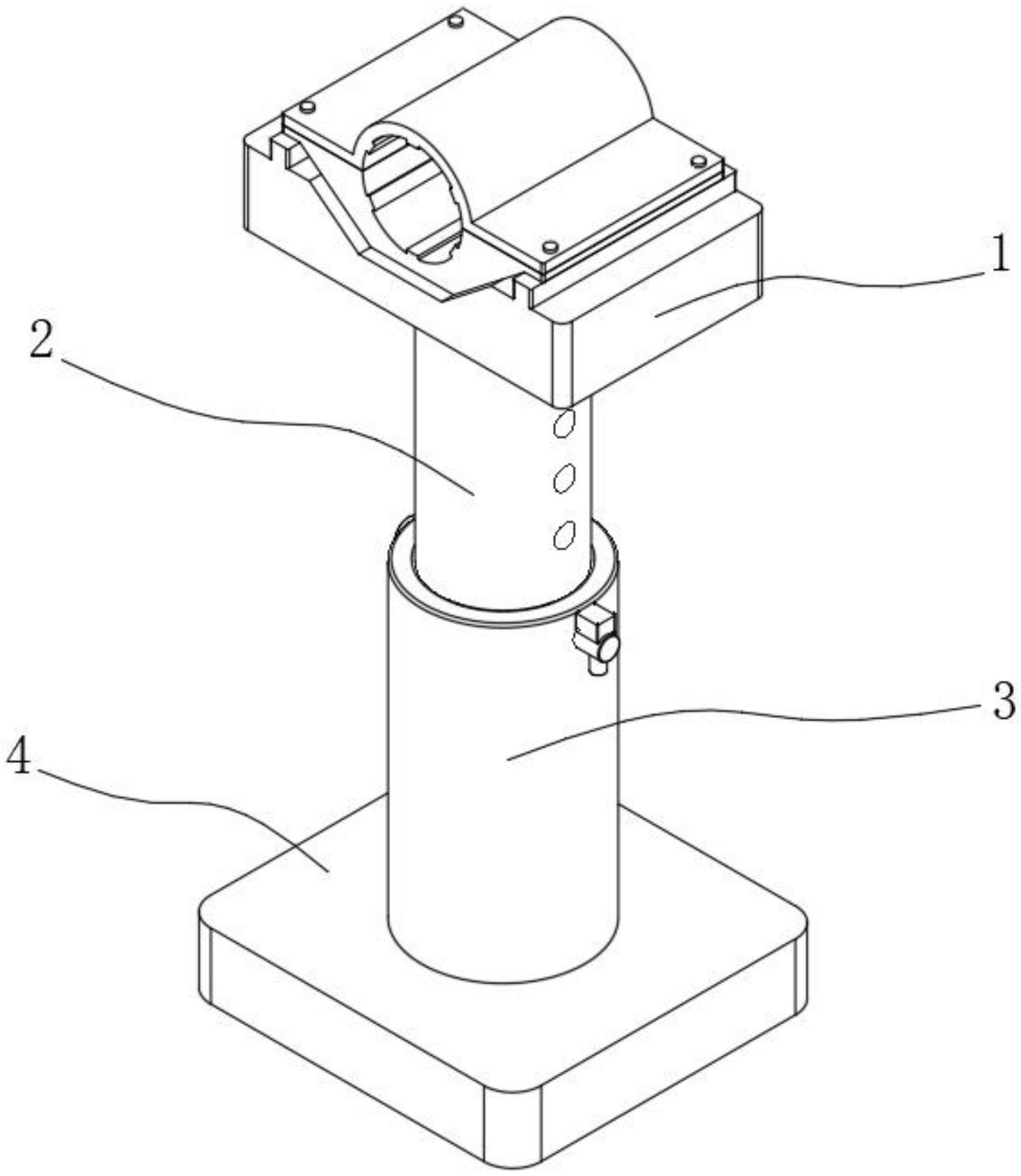 一种污水处理管道支撑装置专利图