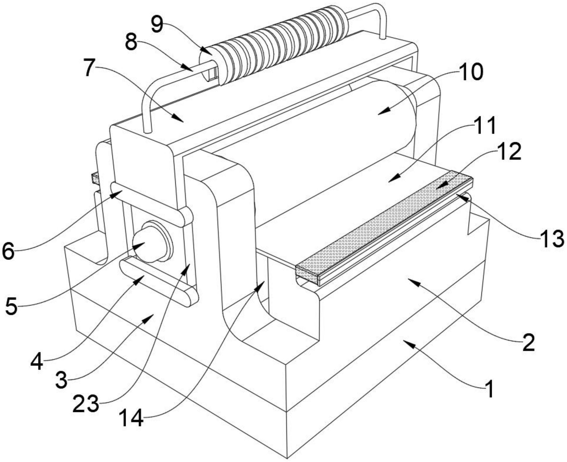一种印刷纸板耐摩擦试验机专利图