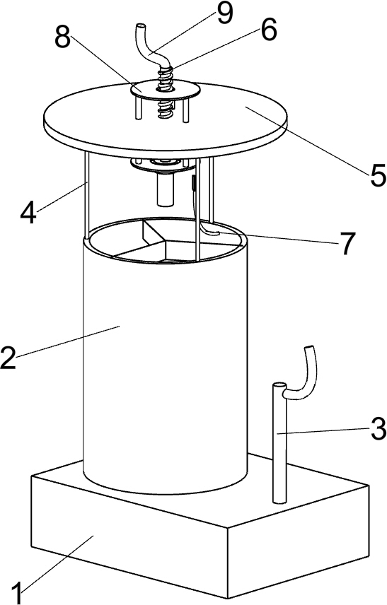 一种新型苹果榨汁机专利图