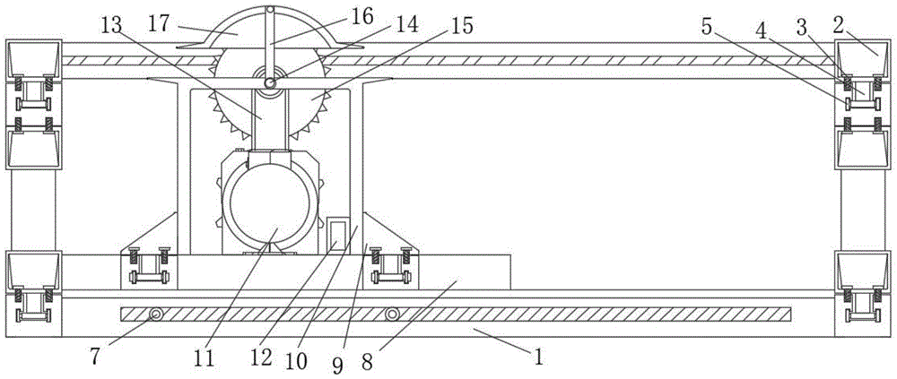 一种室内建筑用板材裁剪装置专利图