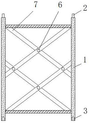 一种耐腐蚀的桥路工程用脚手架专利图