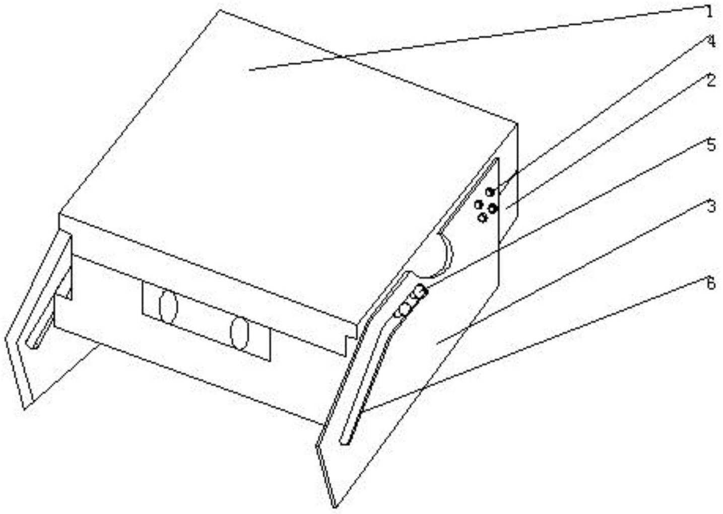 一种橡胶模具的抽芯设备专利图