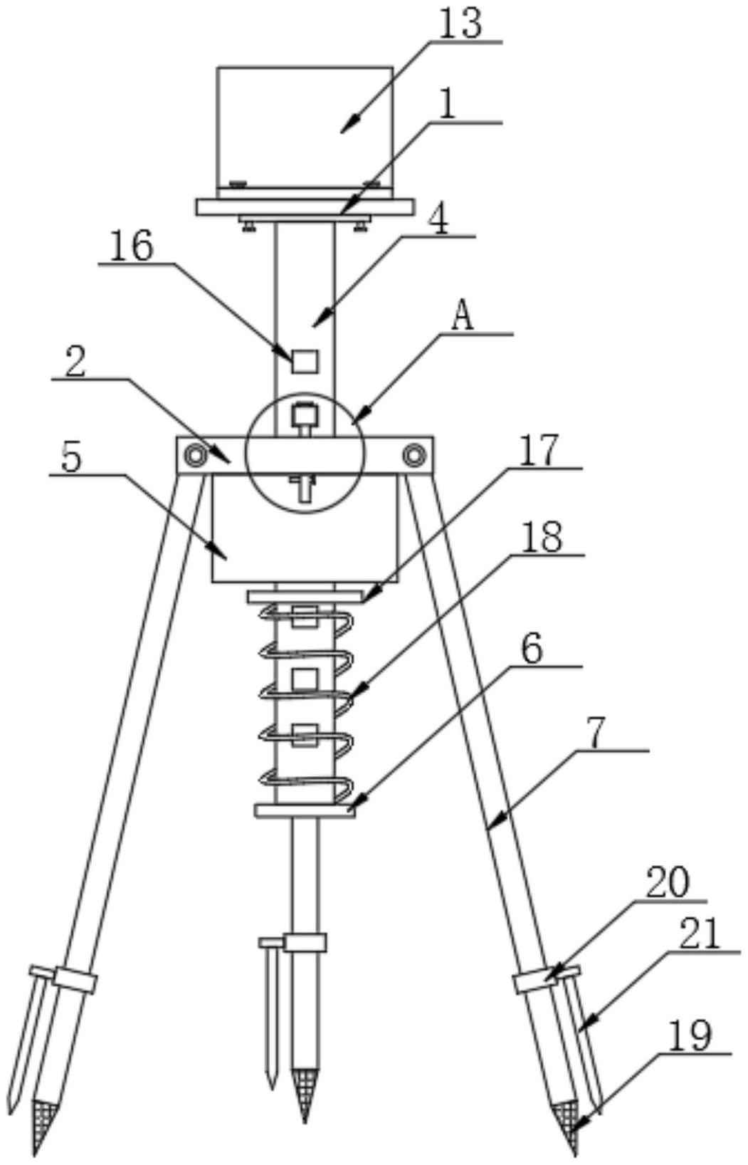一种桥梁施工用测量设备专利图