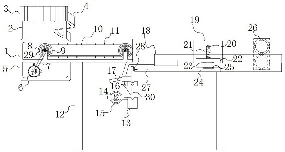 一种具有剪切功能的自动包装机专利图