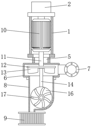 一种高效联动式液体抽取泵专利图