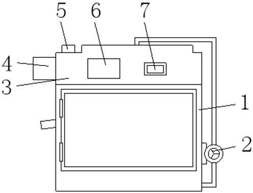 一种化工晶体烘干设备专利图