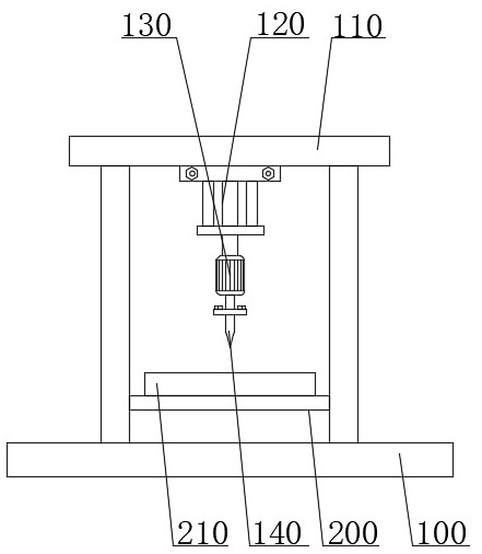 一种数控机床钻孔偏位装置专利图