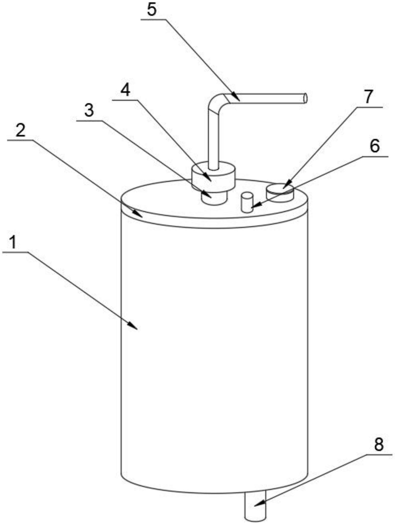一种污水处理罐专利图