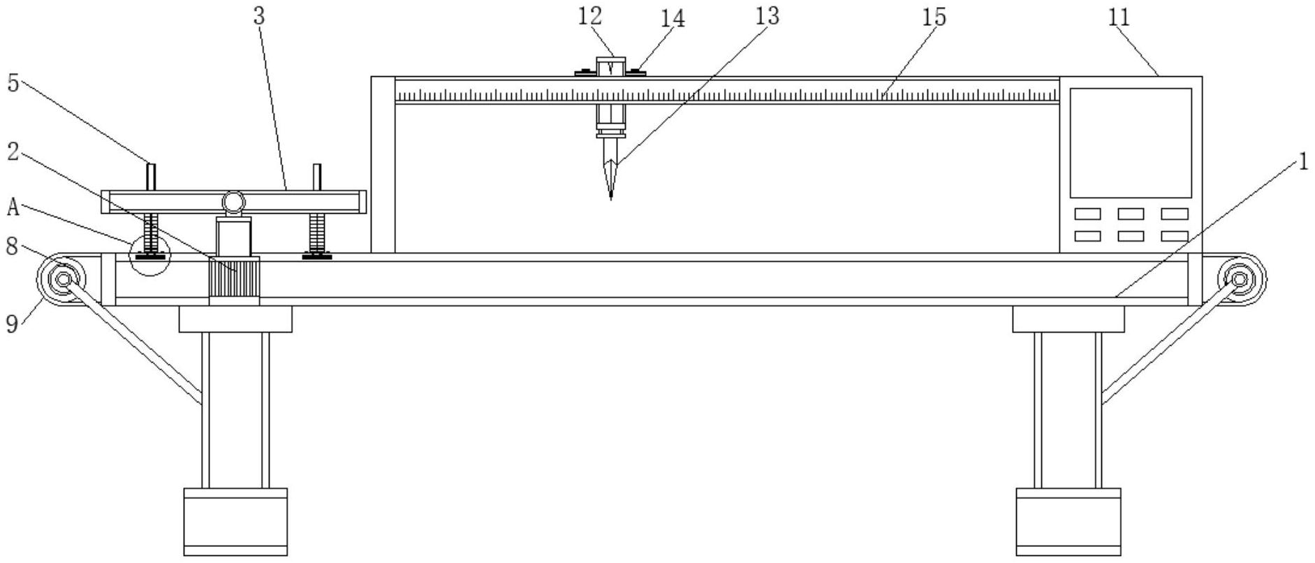 一种PVC板材加工生产设备专利图