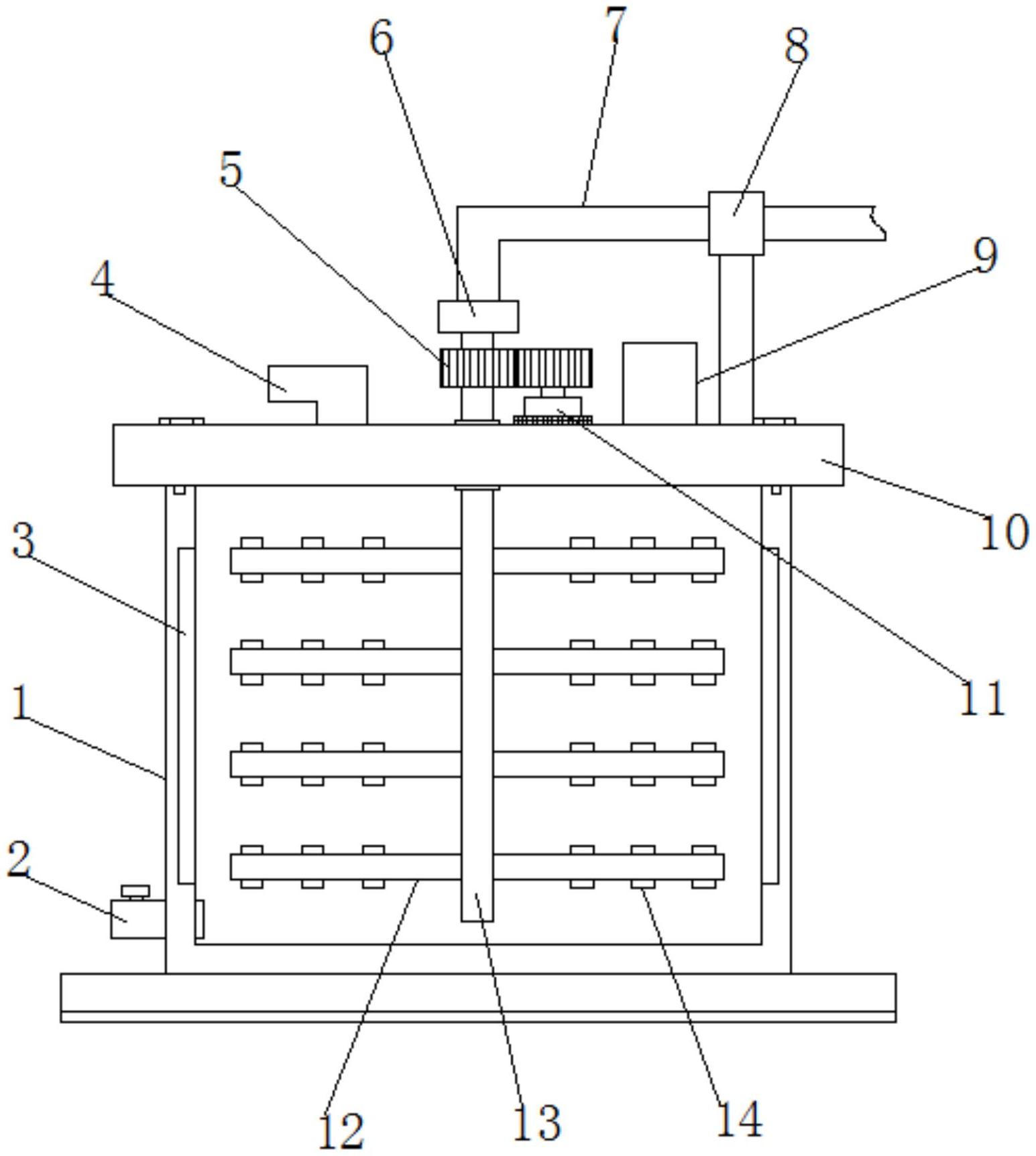 一种温拌沥青混凝土生产装置专利图
