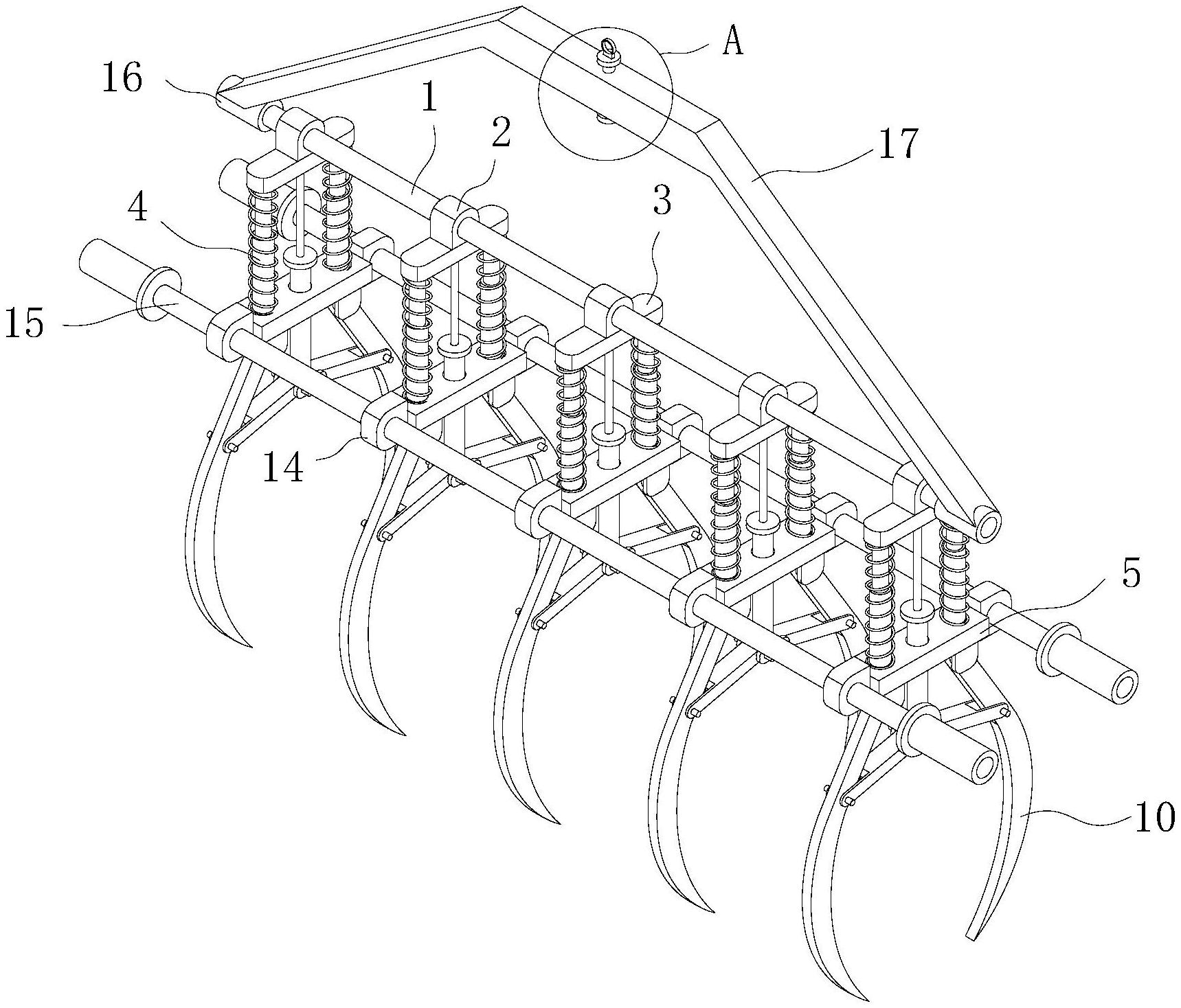 一种水利工程施工木材吊装装置专利图
