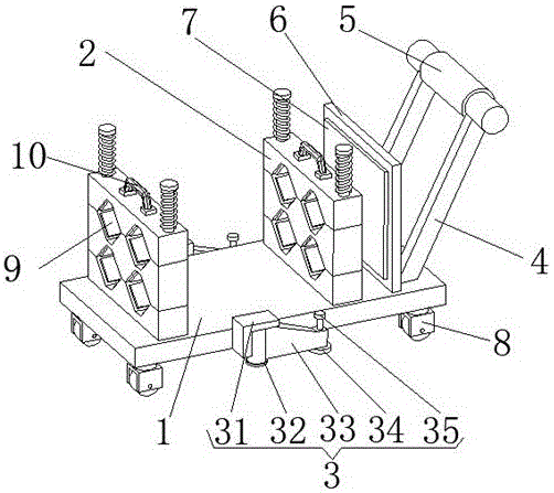 一种PVC管材加工转运设备专利图