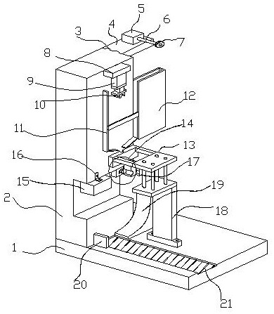 一种滑板车抗压弹簧的自动生产设备专利图片