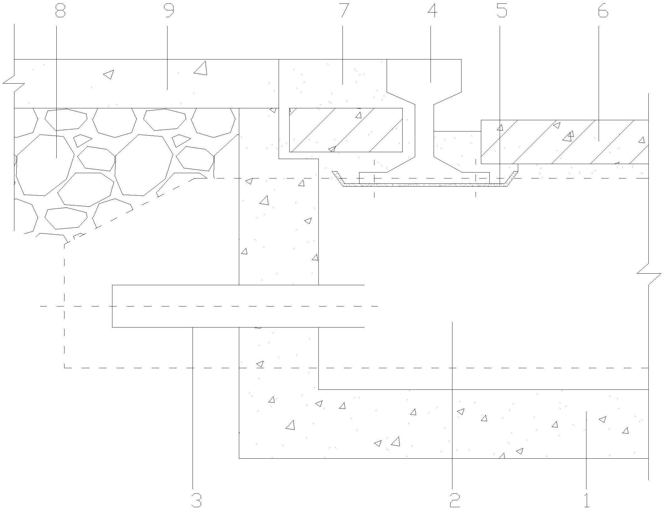 一种用于厂房滑触线电动平车滑轨连接节点结构专利图
