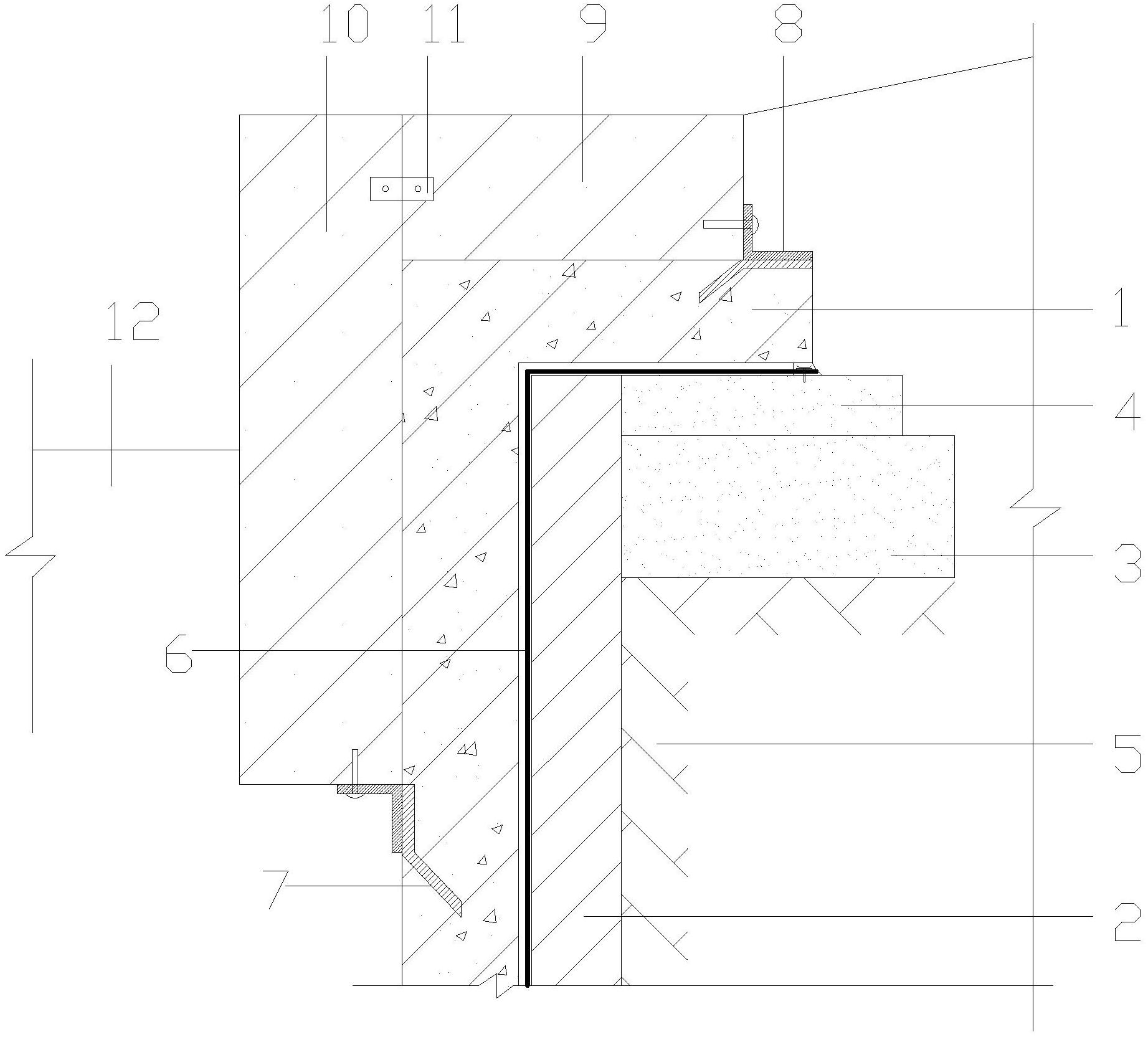 一种木饰驳岸连接结构专利图