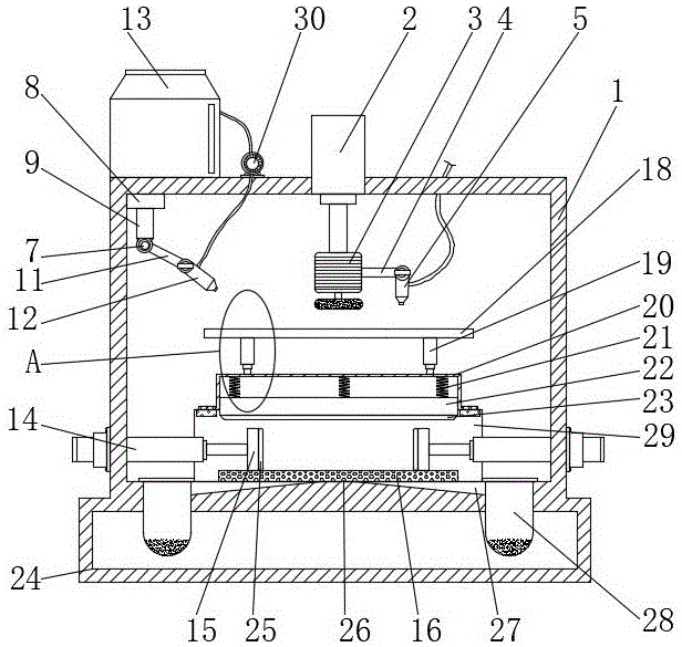 一种机械加工用抛光装置专利图