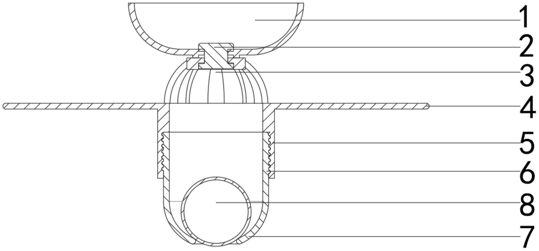 一种浴室防虫密封用地漏装置专利图