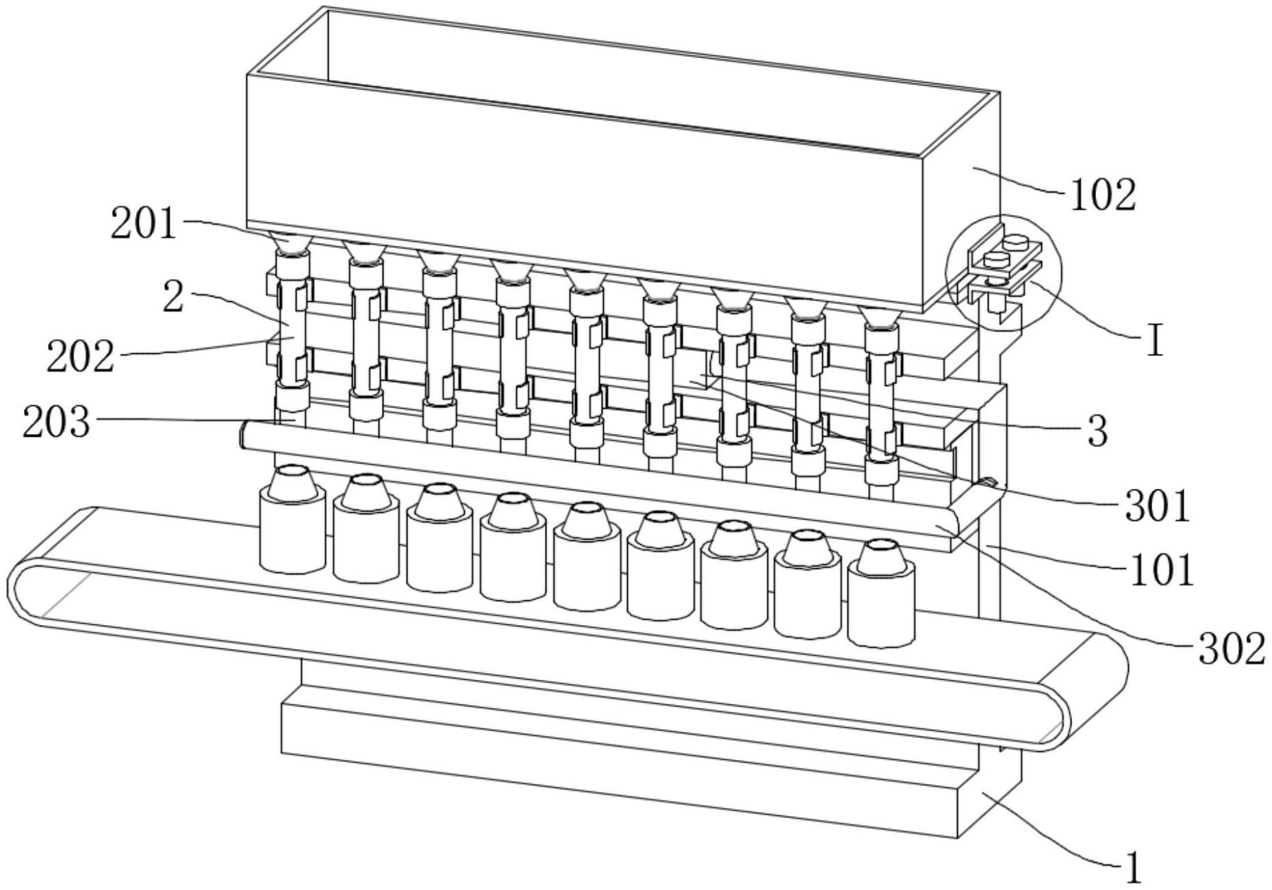 一种用于制药生产线的颗粒分装设备专利图