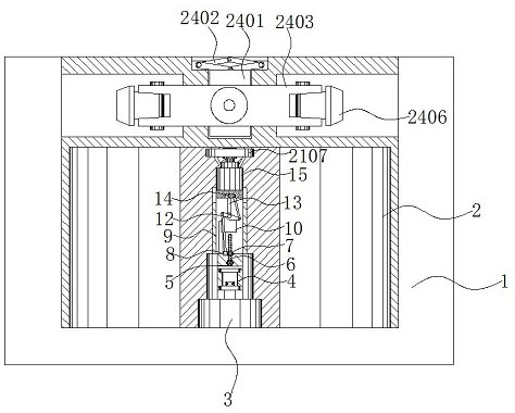 一种空调节流阀加工用可调节角度的内腔打磨设备专利图片