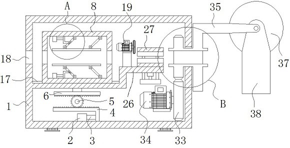 一种具有自动弯管切割的机械加工设备专利图片